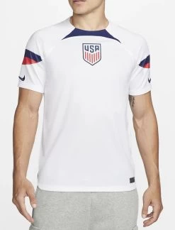 Nike USA Heimtrikot 2022 2023 Herren Weiß Blau