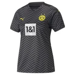Puma Borussia Dortmund Auswärtstrikot 2021 2022 Sponsor Logo Damen