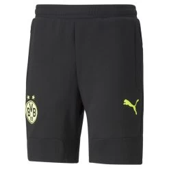 Puma Borussia Dortmund Casuals Shorts 21/22 Schwarz Herren