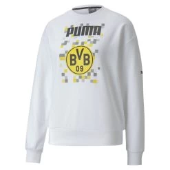 Puma Borussia Dortmund FtblCore Graphic Sweatshirt Damen Weiß