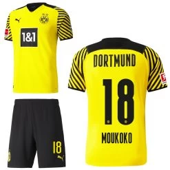 Puma Borussia Dortmund Heimset 2021 2022 Herren Youssoufa Moukoko 18