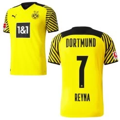 Puma Borussia Dortmund Heimtrikot 2021 2022 Herren Giovanni Reyna 7