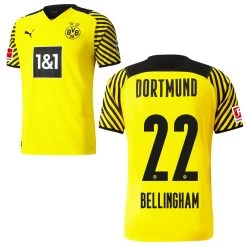 Puma Borussia Dortmund Heimtrikot 2021 2022 Herren Jude Bellingham 22