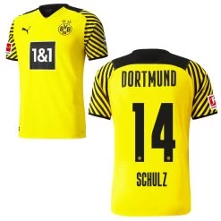 Puma Borussia Dortmund Heimtrikot 2021 2022 Herren Nico Schulz 14