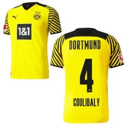 Puma Borussia Dortmund Heimtrikot 2021 2022 Herren Soumaïla Coulibaly 4