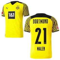 Puma Borussia Dortmund Heimtrikot 2021 2022 Kinder Donyell Malen 21
