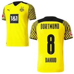 Puma Borussia Dortmund Heimtrikot 2021 2022 Kinder Mahmoud Dahoud 8