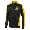 Puma Borussia Dortmund League Stadium Jacke Sponsor Logo Kinder Gelb Schwarz