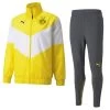Puma Borussia Dortmund Prematch Trainingsanzug 21/22 Gelb Dunkelgrau Herren