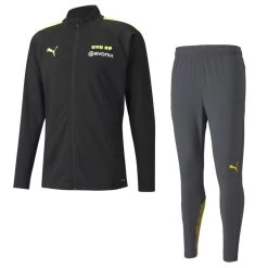 Puma Borussia Dortmund Trainingsanzug 21/22 Schwarz Dunkelgrau Herren