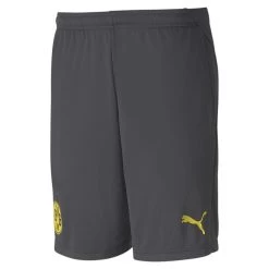 Puma Borussia Dortmund Trainingsshorts Kinder Dunkelgrau