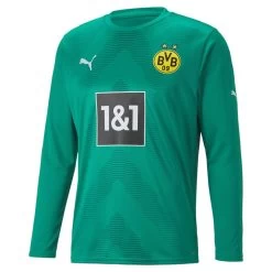 Puma BVB Torwarttrikot Langarm 2022 2023 Herren Grün