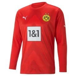 Puma BVB Torwarttrikot Langarm 2022 2023 Kinder Rot