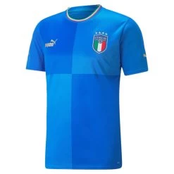 Puma Italien Heimtrikot 2022 2023 Herren Blau