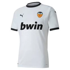 Puma Valencia CF Heimtrikot 2020 2021 Herren Weiß Schwarz