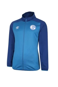 Umbro FC Schalke 04 Kapuzenjacke Kinder Blau Navy