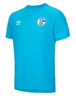 Umbro FC Schalke 04 T-Shirt Kinder Hellblau
