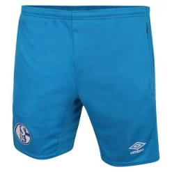 Umbro FC Schalke 04 Trainingsshorts Herren Hellblau