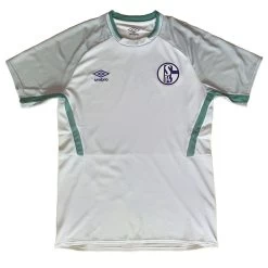 Umbro FC Schalke 04 Trainingstrikot 19/20 Herren Weiß Hellgrau