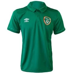 Umbro Herren Irland Poloshirt 2020 2021 Grün
