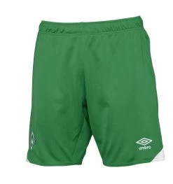 Umbro Herren SV Werder Bremen Heimshorts 2022 2023 Grün Weiß