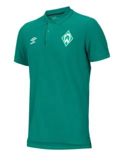 Umbro SV Werder Bremen CVC Polo-Shirt 2021 2022 Herren Grün